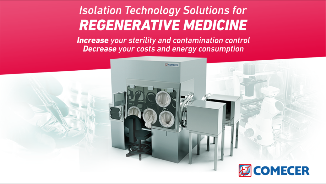 Isolation Technology Solutions for Regenerative Medicine - Comecer Video