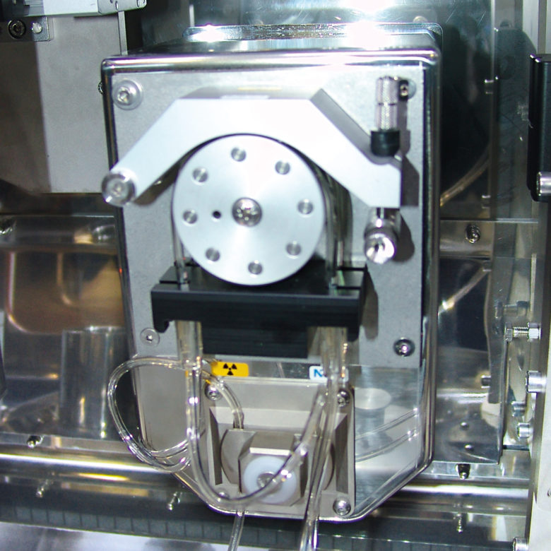 Dispensing peristaltic pump