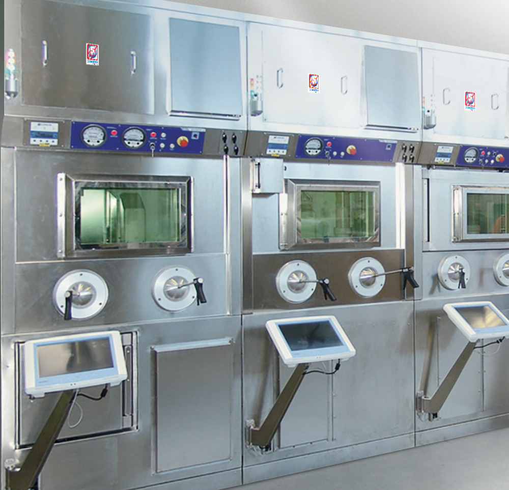 Y-90 and Lu-177 dispensing line