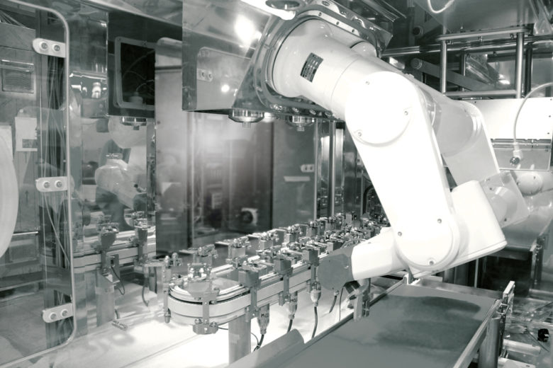 Anthropomorphic robot for pharma