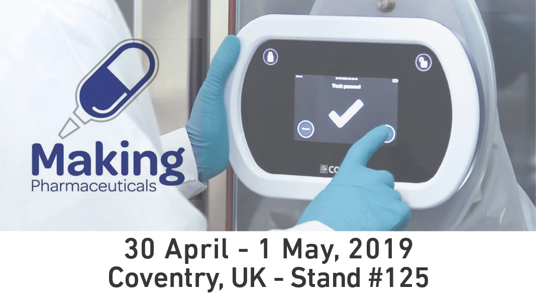 For pharma containment solutions, meet Comecer at Making Pharma UK 2019