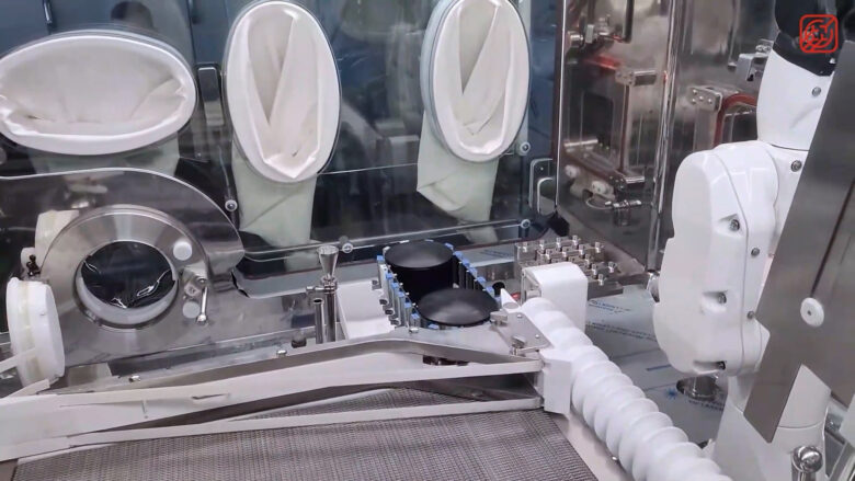 Automatic aseptic filling line