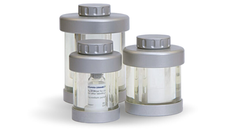 conteneur blindé en verre à haute activité