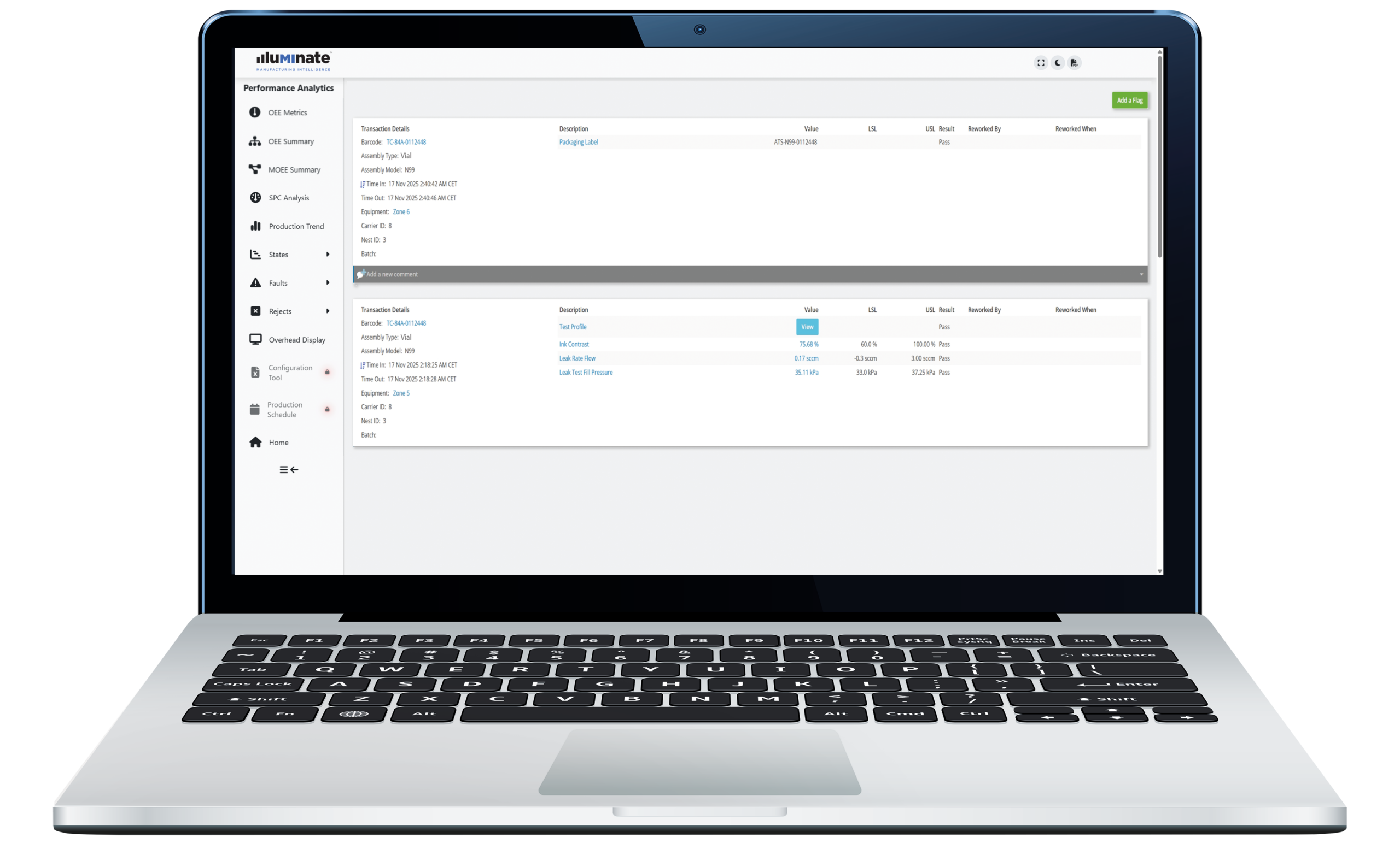 PARTS  TRACEABILITY