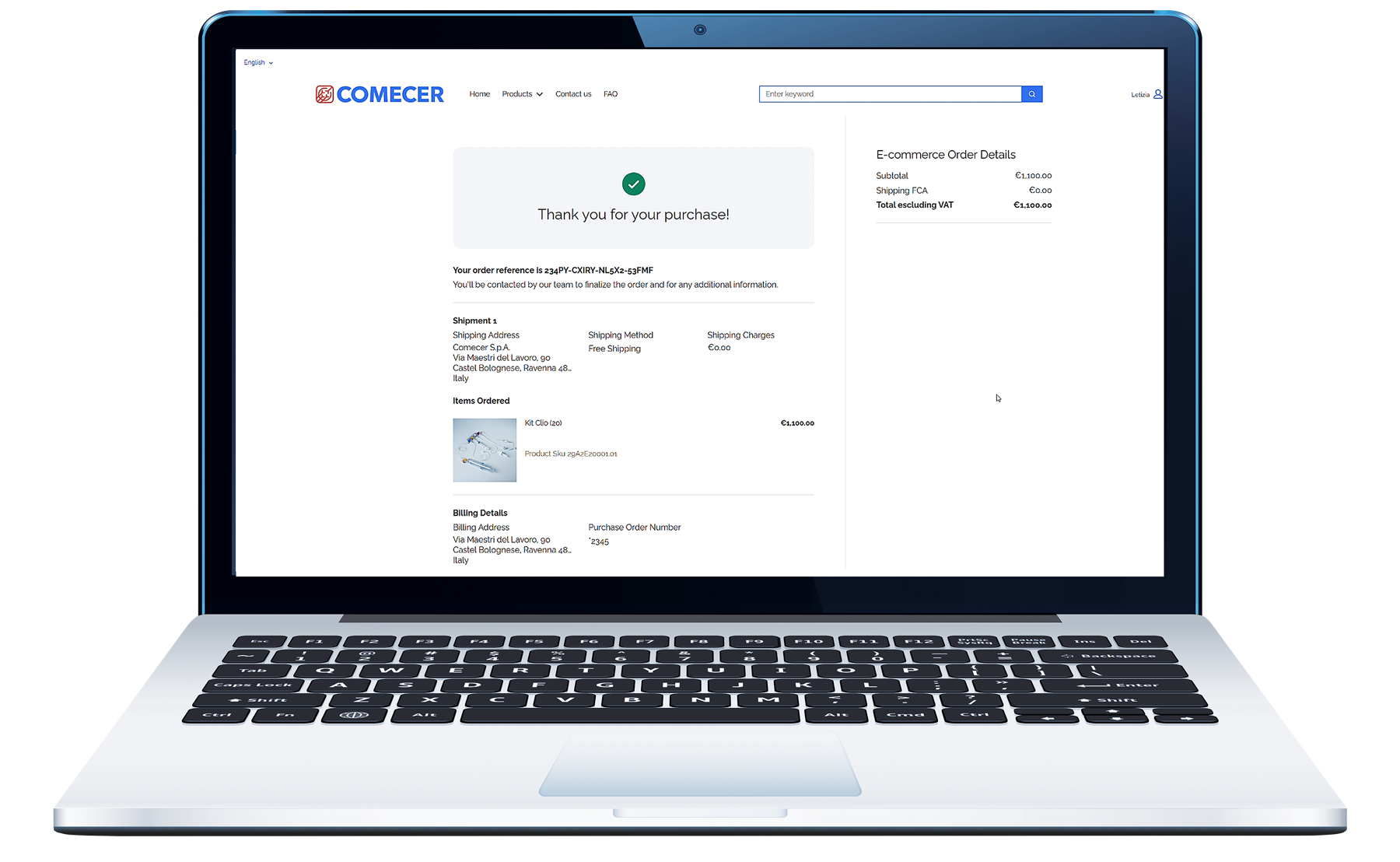 Easy order management